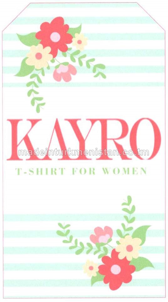 Aýallaryň trikotaž matadan fufaýkasy. Modeli: F9000, artikul: 1, ölçegi: 54