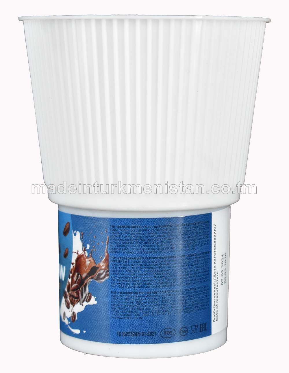 "Markow Cofee" 3-si 1-de klassyky ereýän kofe içgisi