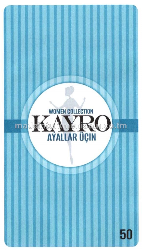 Aýallaryň trikotaž matadan trusysy. Modeli: T9000, artikul: 1, ölçegi: 50