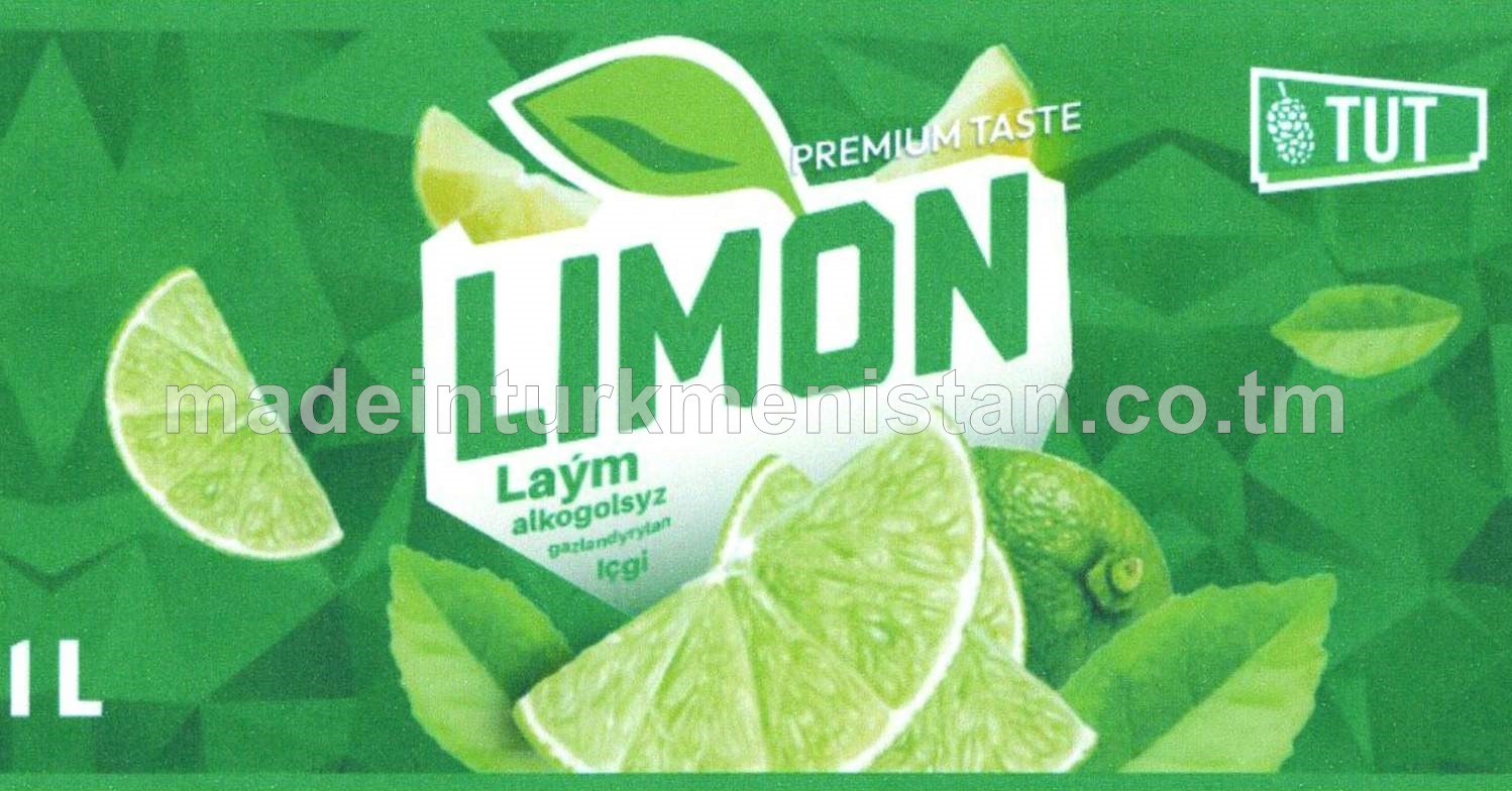 "TUT" Limon-laým alkogolsyz gazlandyrylan içgi