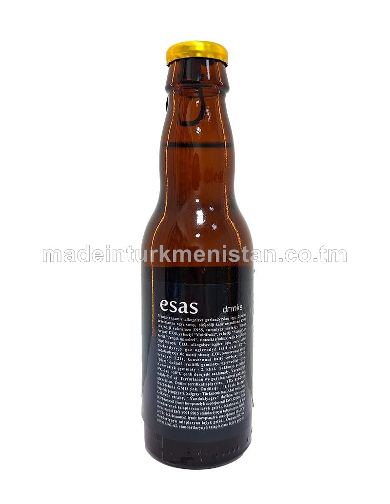 "Tukel Blue Fruit Mix" Mango tagamly alkogolsyz gazlandyrylan içgi