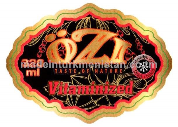 "ÖZI" zirk we guarana ýakymly ysly witaminleşdirilen alkogolsyz gazlandyrylan içgi