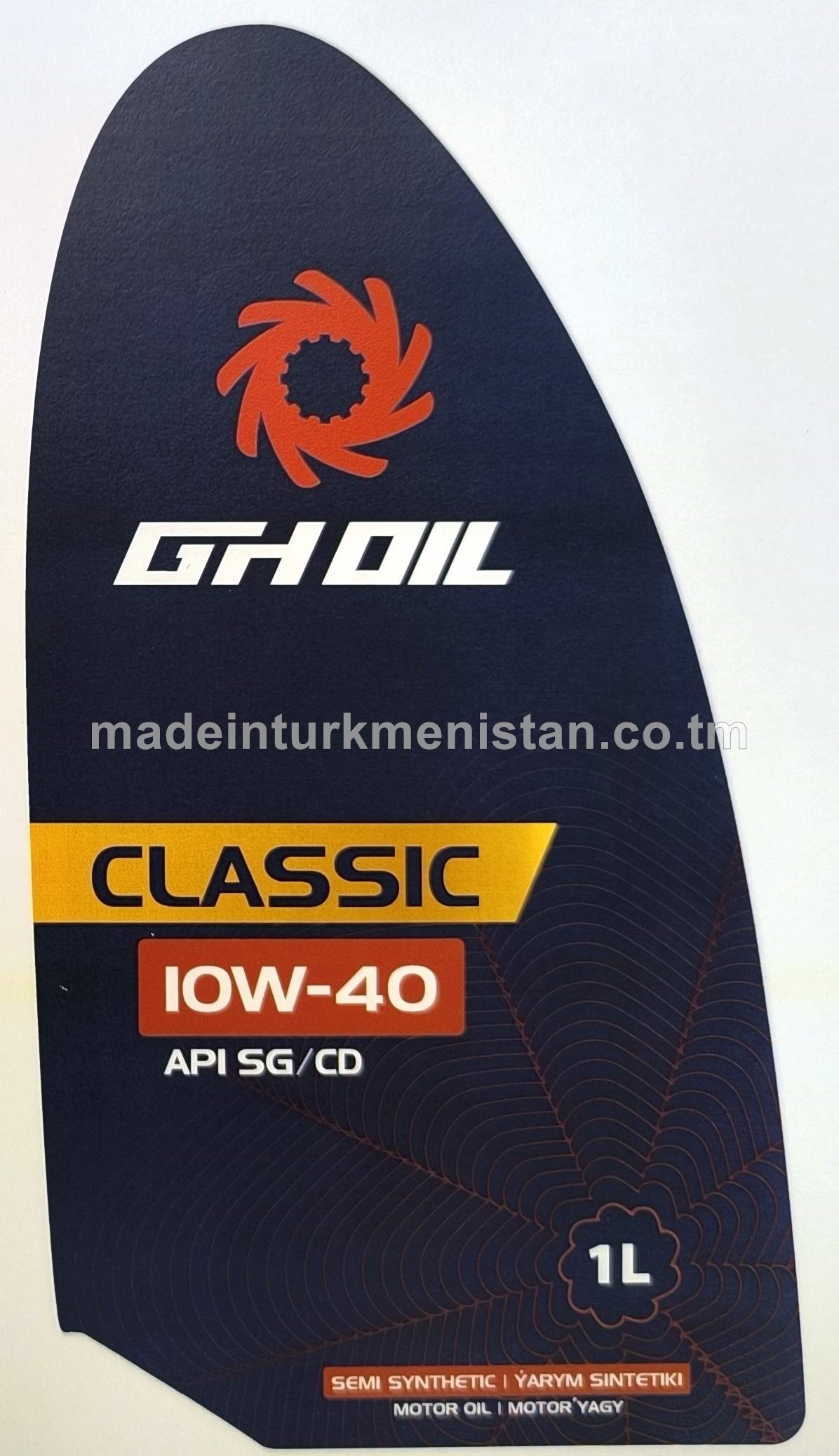 Ýarym sintetiki hereketlendiriji  ýagy Classic 10W-40 API SG/CD