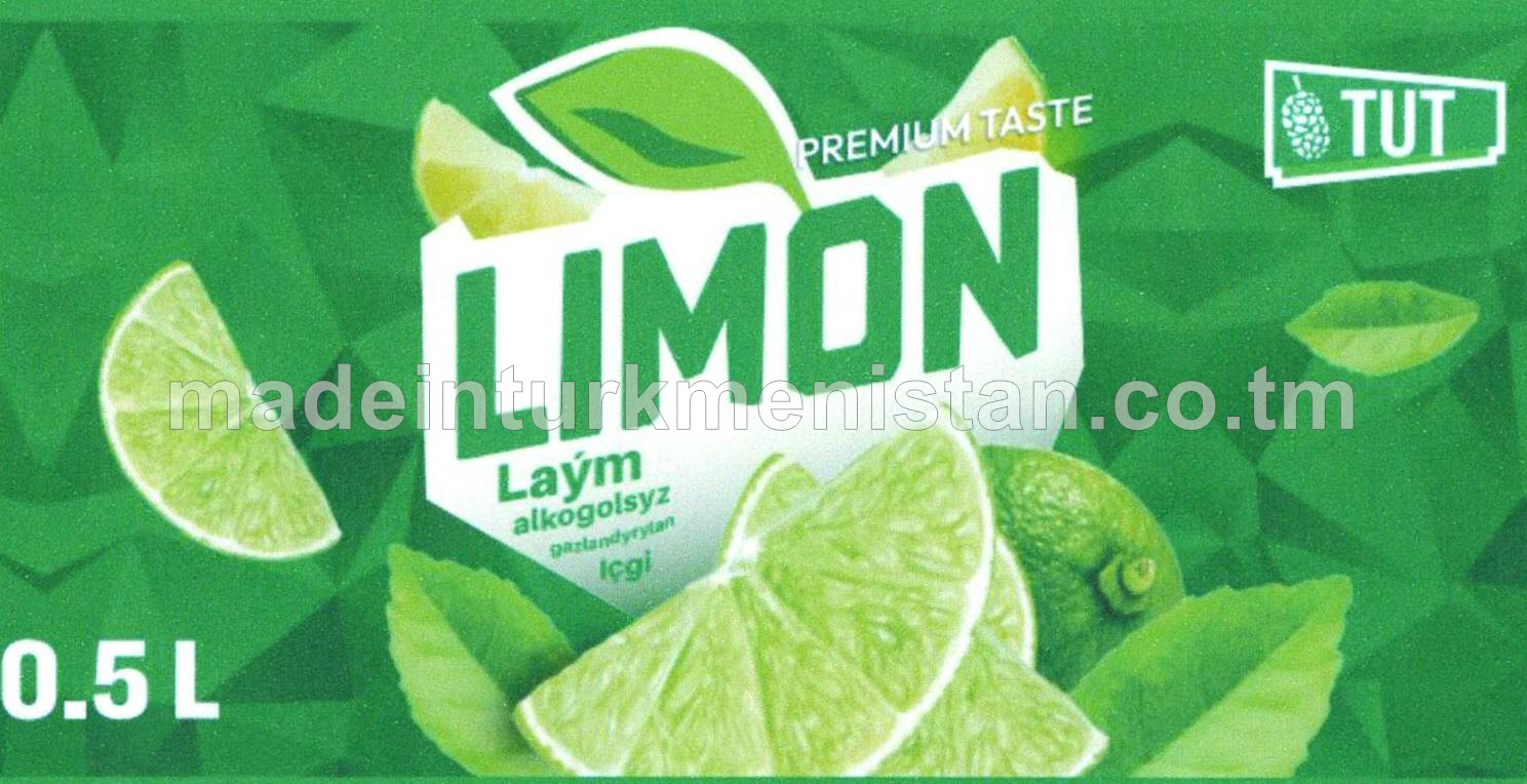 "TUT" Limon-laým alkogolsyz gazlandyrylan içgi