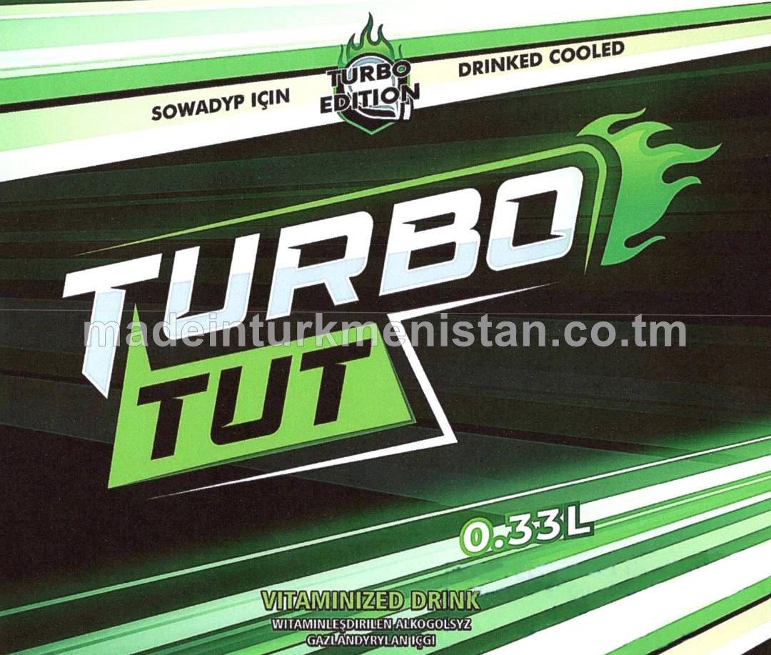 "Turbo Tut" zirk ananas alkagolsyz gazlandyrylan içgi witaminleşdirilen