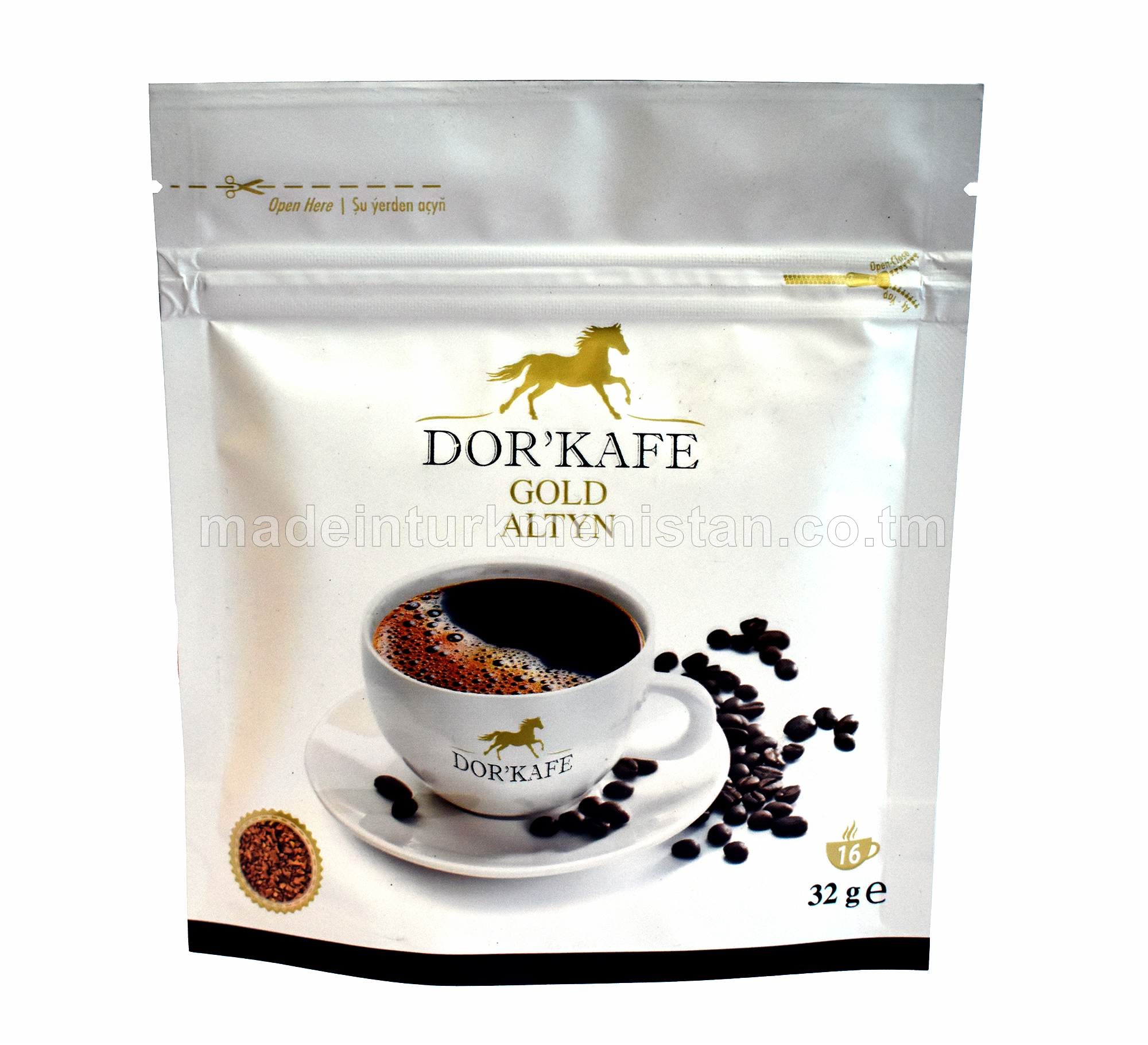 "Altyn" tebigy sublimirlenen ereýän kofe