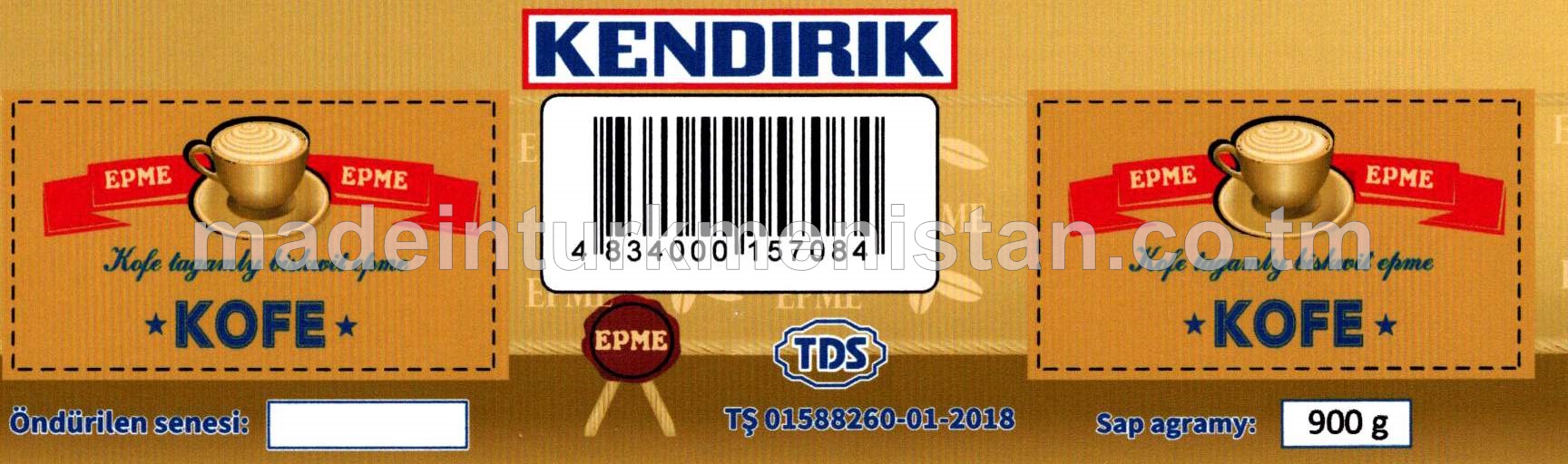 Kofe tagamly biskwit epme