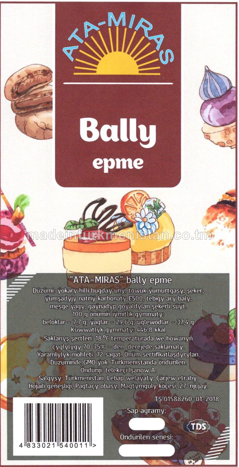 "ATA-MIRAS" Bally epme
