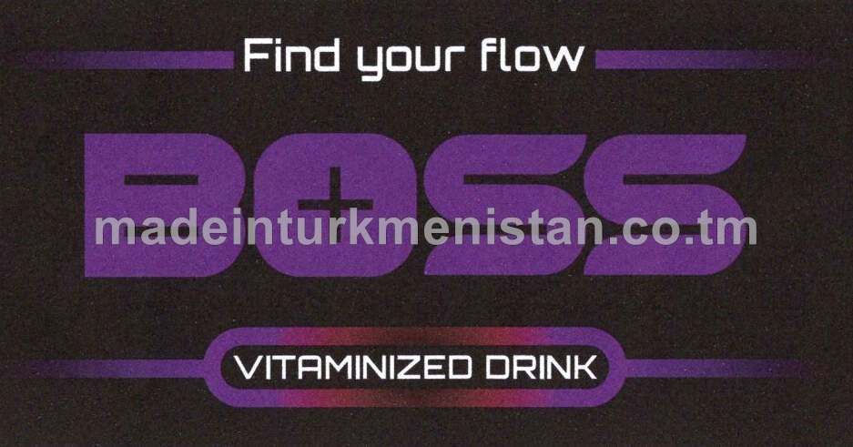 "Ak ýol" BOSS+Zirk tagamly witaminleşdirilen alkogolsyz gazlandyrylan içgi