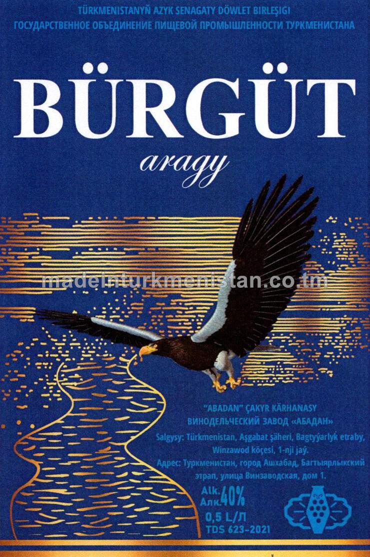 "Bürgüt" aragyю Alk: 40%