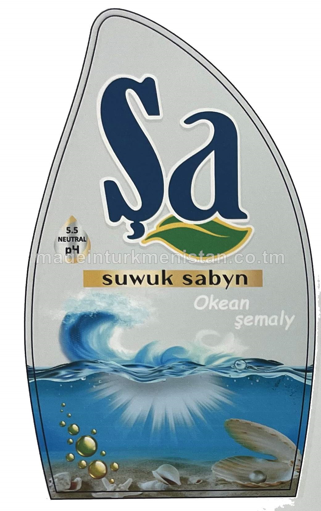 Şa suwuk sabyn, okean şemaly