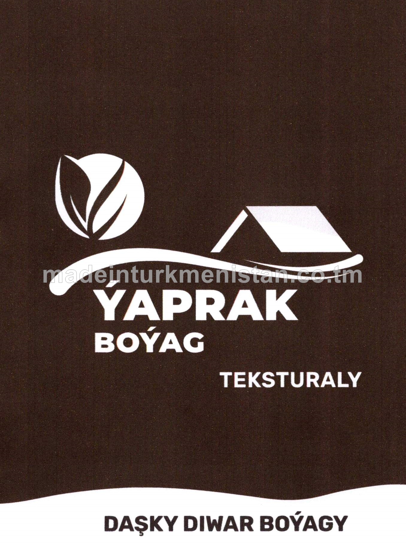 Ýaprak suwly dispersion kopolimer akrilik boýagy-Teksturaly daşky diwar boýagy.Markasy:WD-AK-11s.ak reňkli