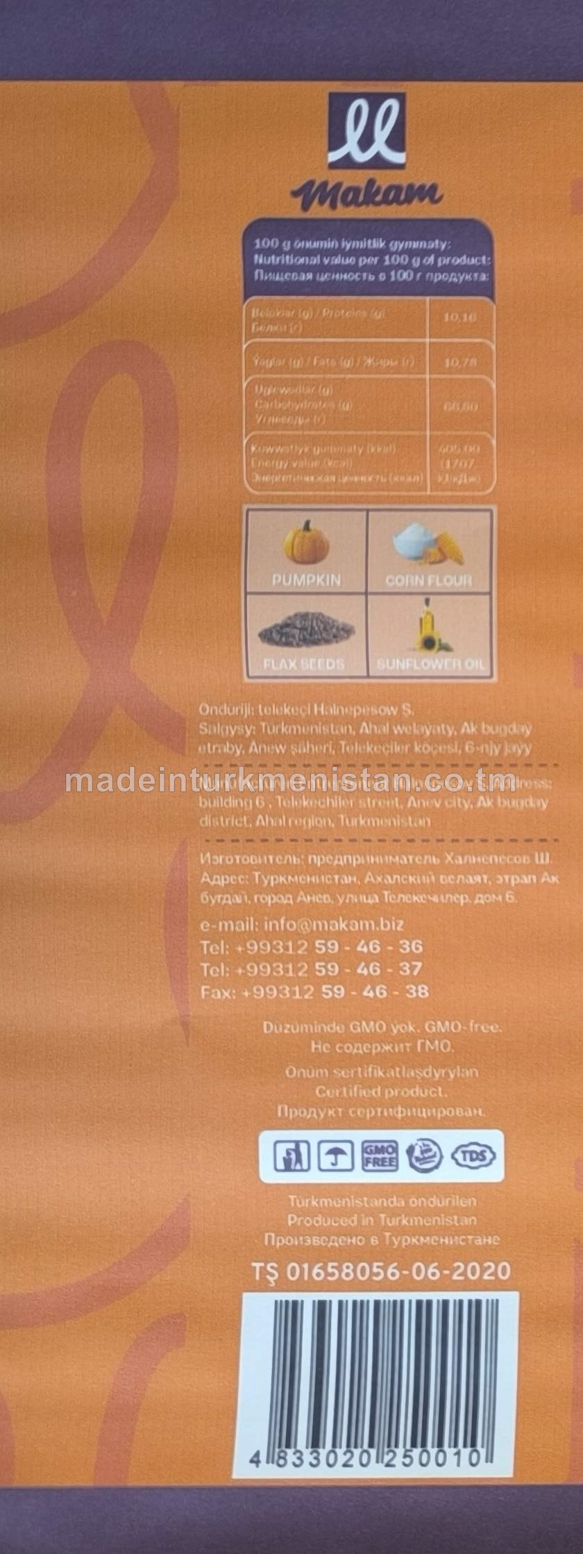 "Fam" kädili çörek taýajyklary