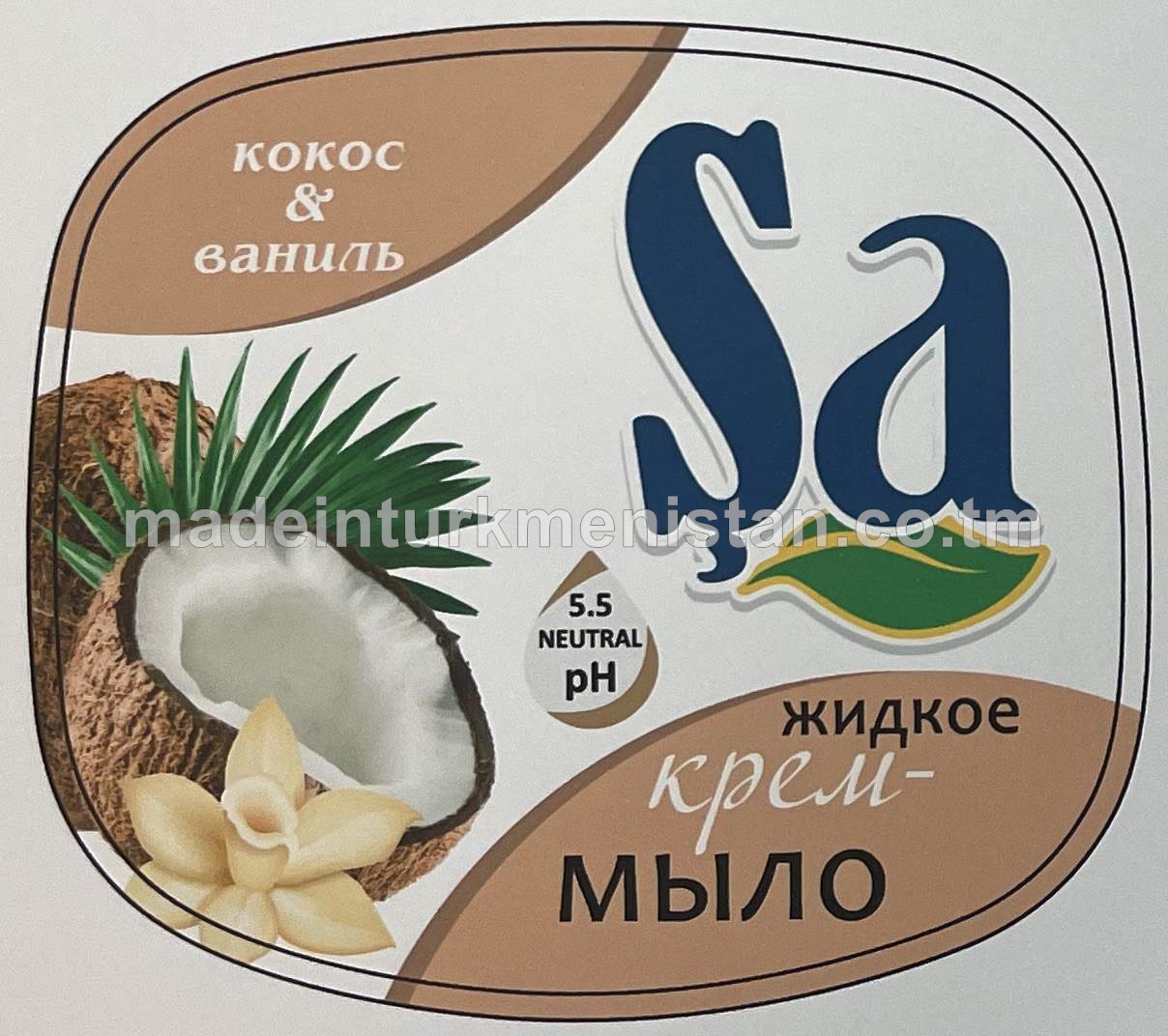 Şa suwuk krem-sabyn, kokos&wanil 