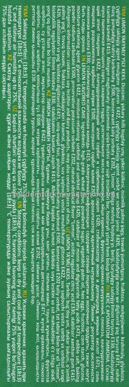 "Aýyjyk bears" süyt ýakymly ysly keks