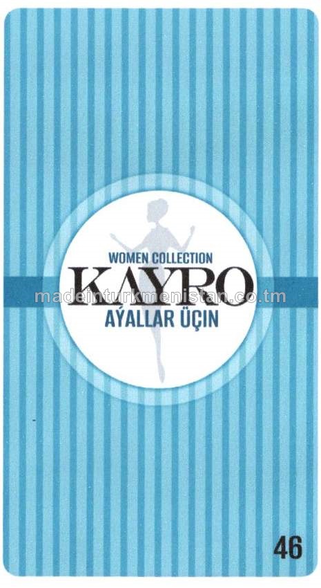 Aýallaryň trikotaž matadan trusysy. Modeli: T9000, artikul: 1, ölçegi: 46