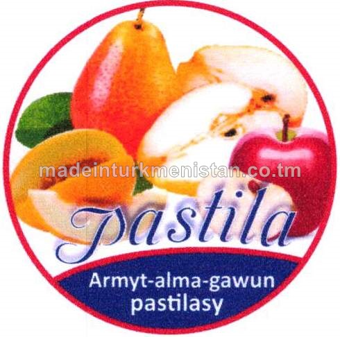 Çereşnýa-garaly / Armyt-alma-gawun / Erik / Garaly-Alma-armyt pastilasy