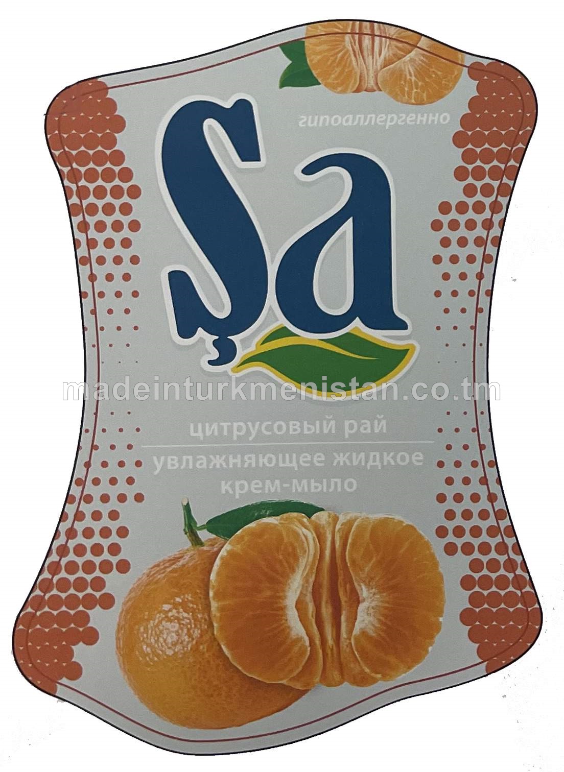Şa nemlendiriji suwuk krem-sabyn, sitrus jenneti
