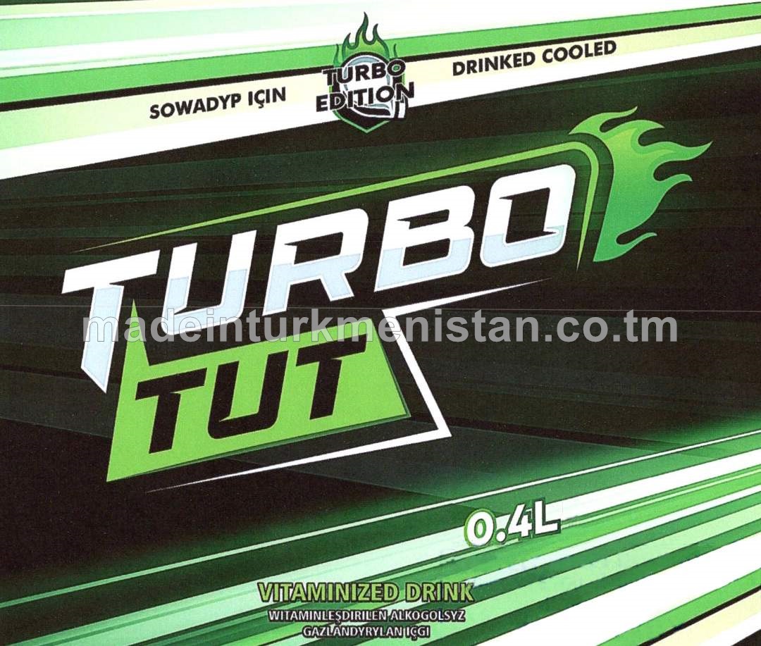 "Turbo Tut" zirk ananas alkagolsyz gazlandyrylan içgi witaminleşdirilen