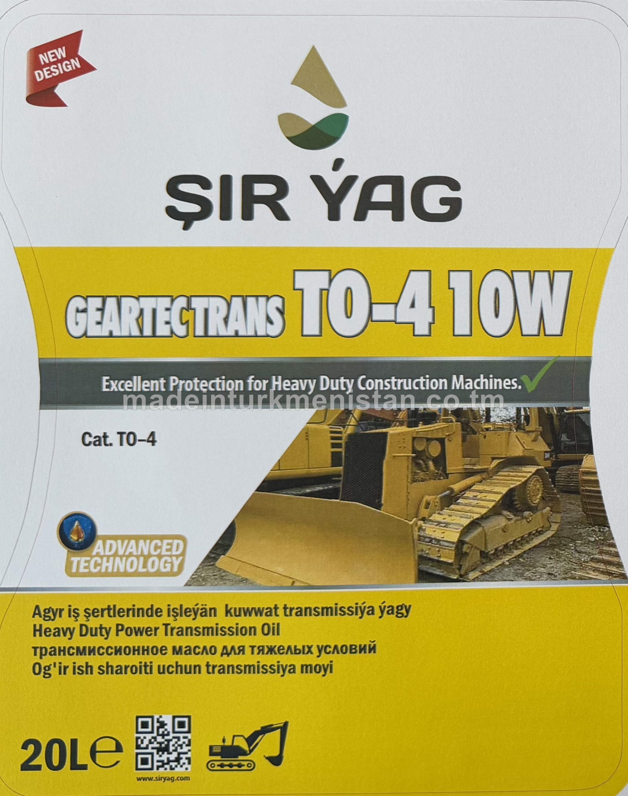 GEARTEC TRANS TO-4 10W transmissiýa ýagy