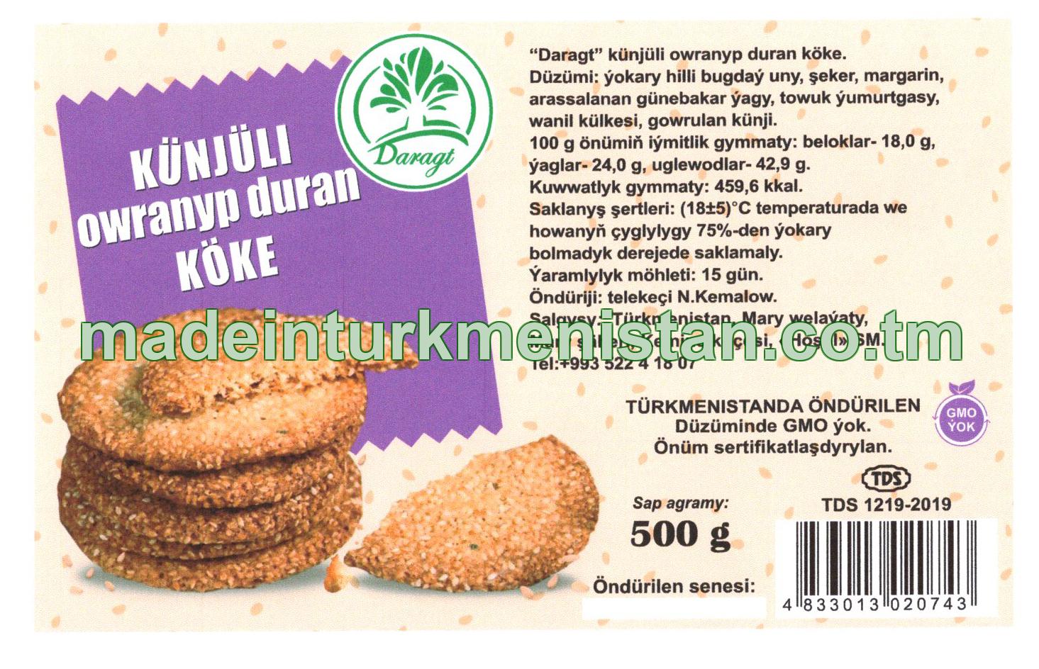 Künjüli owranyp duran köke