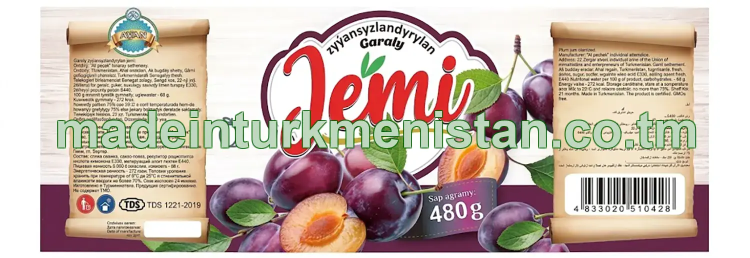 Garaly zyýansyzlandyrylan jemi