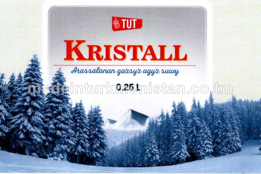 "Kristal" arassalanan gazsyz agyz suwy