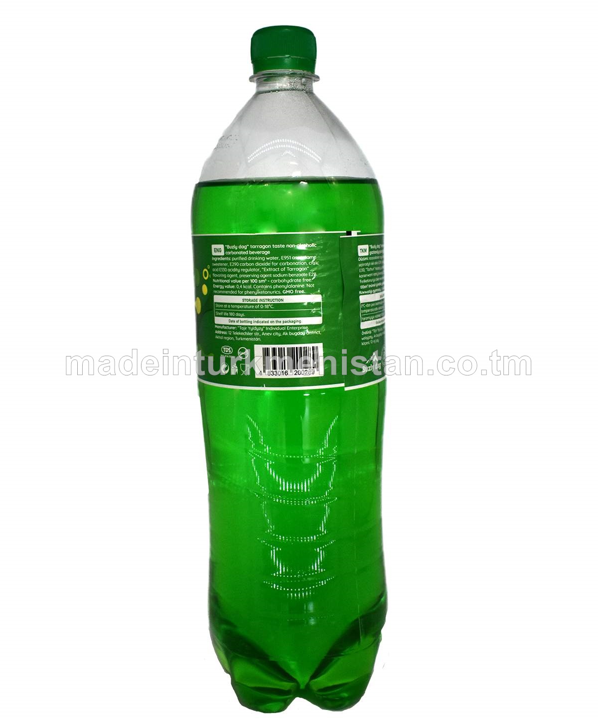 Tarhun tagamly alkogolsyz gazlandyrylan içgi