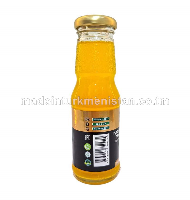 "Tükel-Esas" Mango we Pyrtykal tagamly alkogolsyz gazsyz içgi