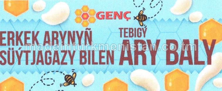 Erkek arynyň süýtjagazy bilen tebigy ary baly