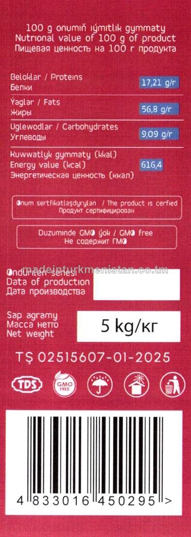 Duzlanan günebakar çigidi