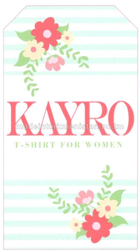 Aýallaryň trikotaž matadan fufaýkasy. Model: F9000, artikul: 1, ölçegi: 52