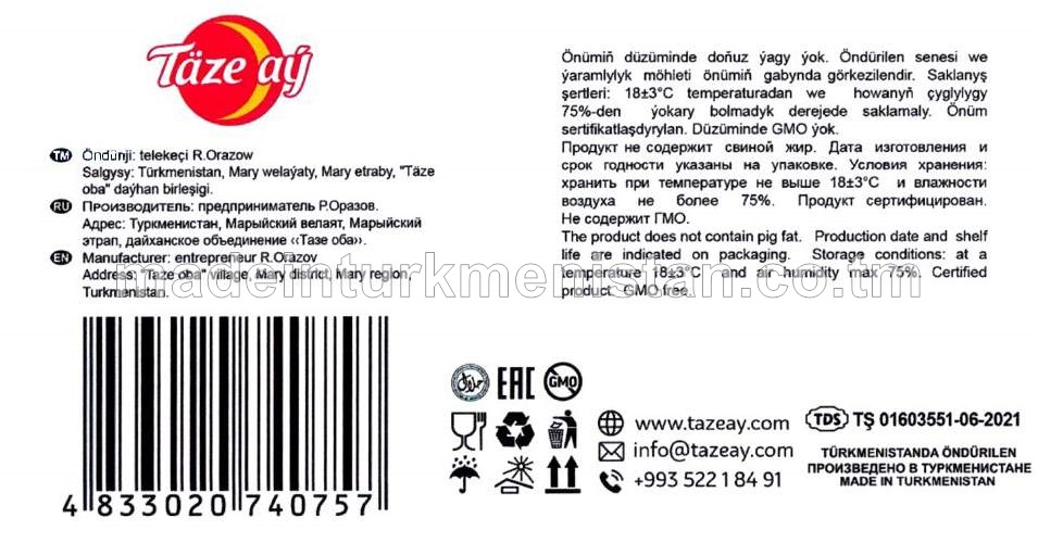 “Altyn Pamyk” şokolad huruşly kofe ýakymly ysly konditer örtükli süýji