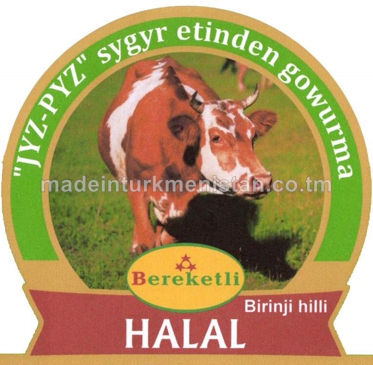 "JYZ-PYZ" sygyr etinden gowurma
