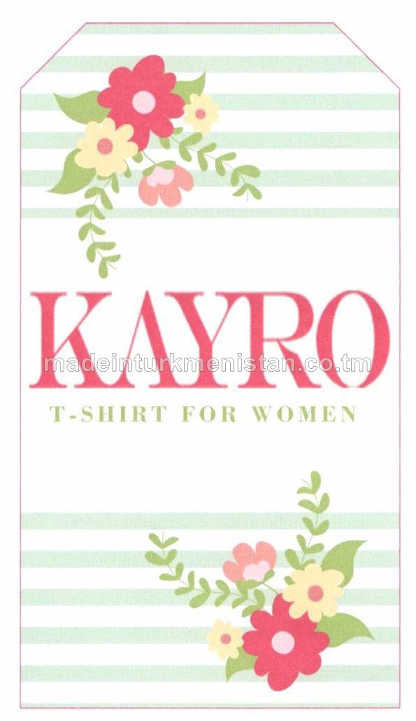 Aýallaryň trikotaž matadan fufaýkasy. Modeli: F9000, artikul: 1, ölçegi: 50