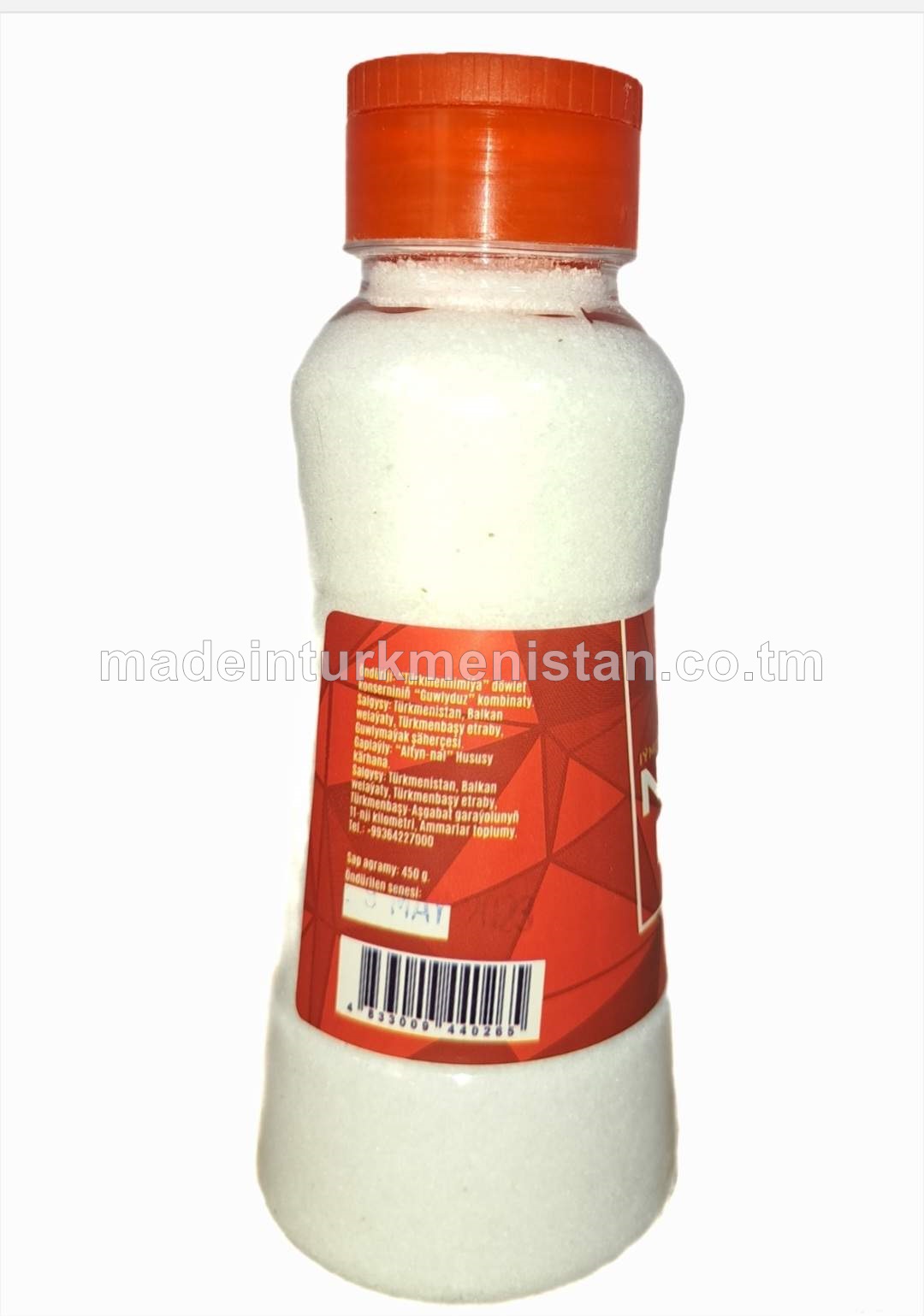 Iýmitlik nahar duzy. Ýodlaşdyrylan. Üweme 0