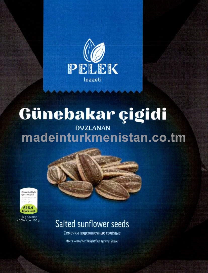 Günebakar çigidi duzlanan