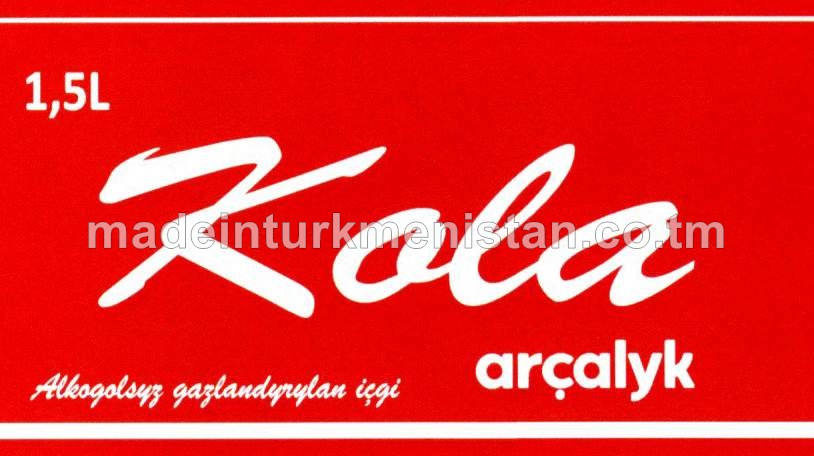 Kola alkogolsyz gazlandyrylan içgi