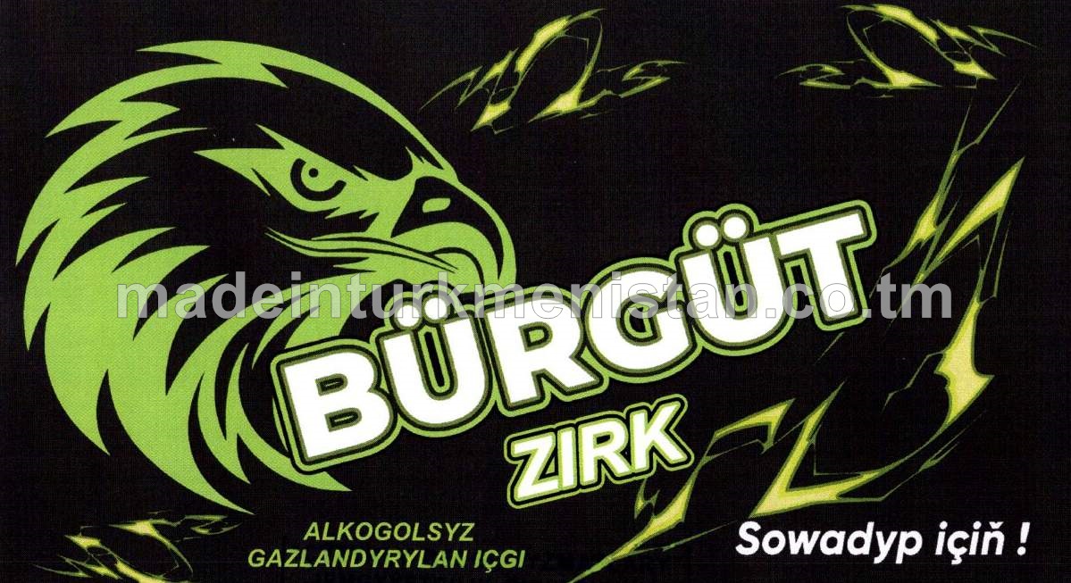 "BÜRGÜT" Zirk alkogolsyz gazlandyrylan içgi