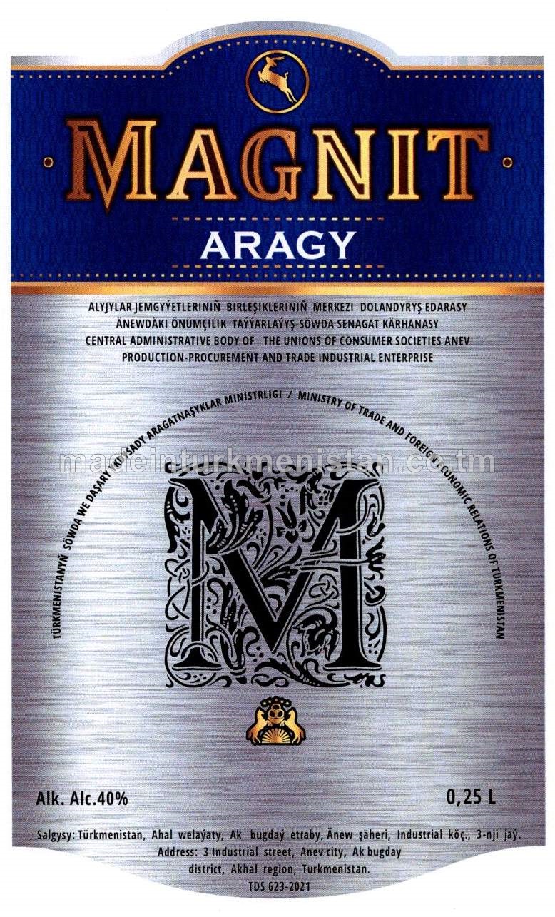 "Magnit" aragy. Alk:40%
