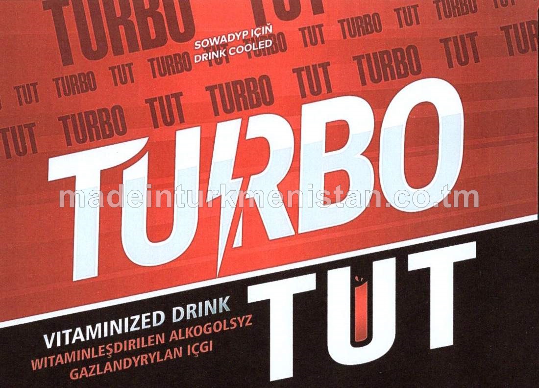 "Turbo Tut" zirk malina alkagolsyz gazlandyrylan içgi witaminleşdirilen