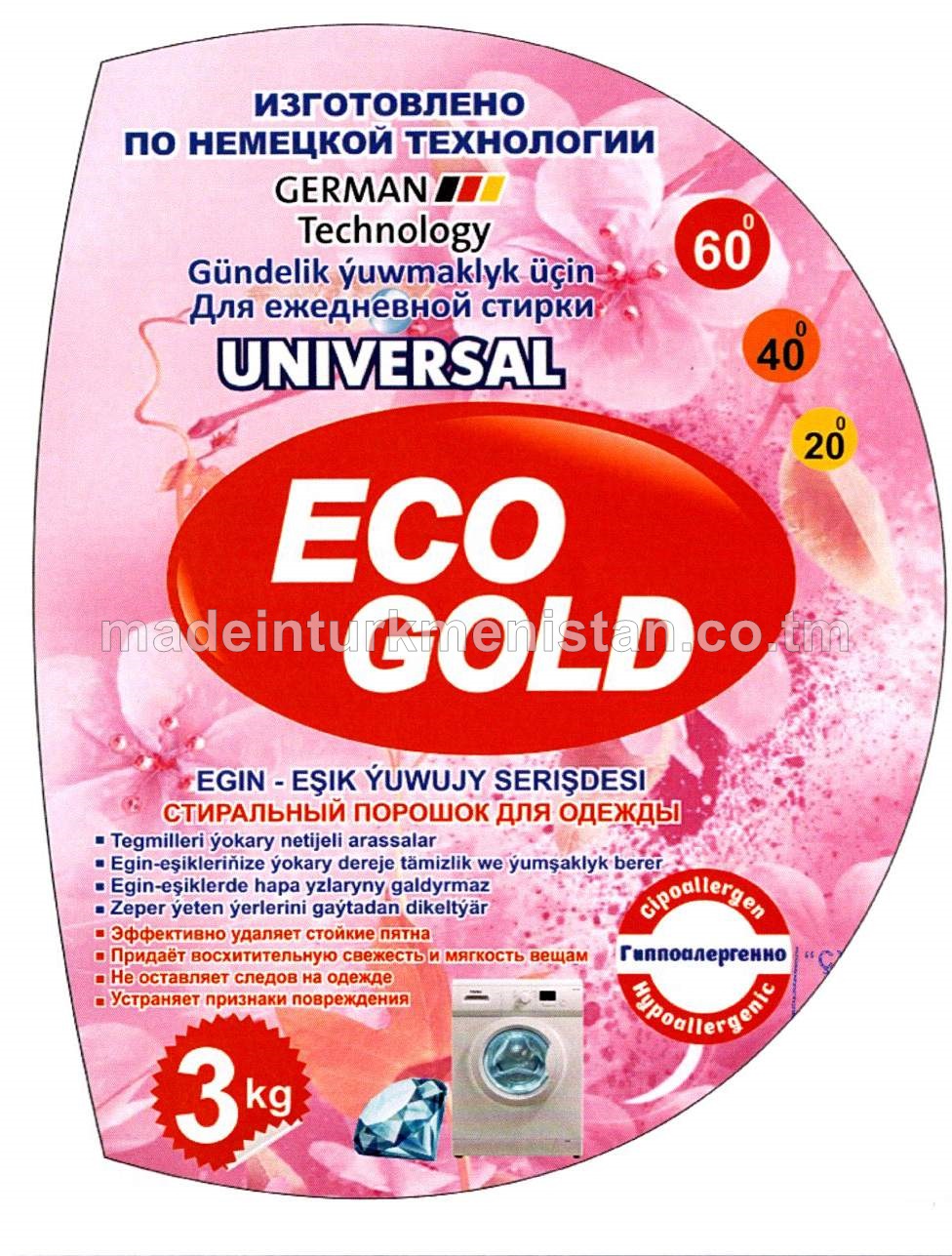 Eco Gold egin-eşik ýuwujy serişde (universal)