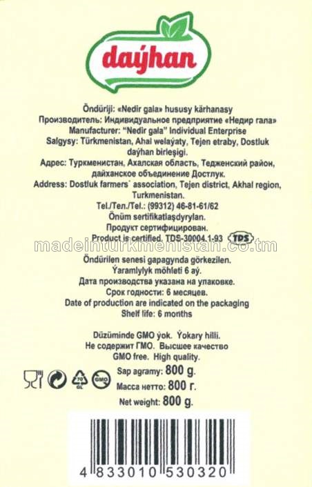 Maýonez ýaglylygy 30%