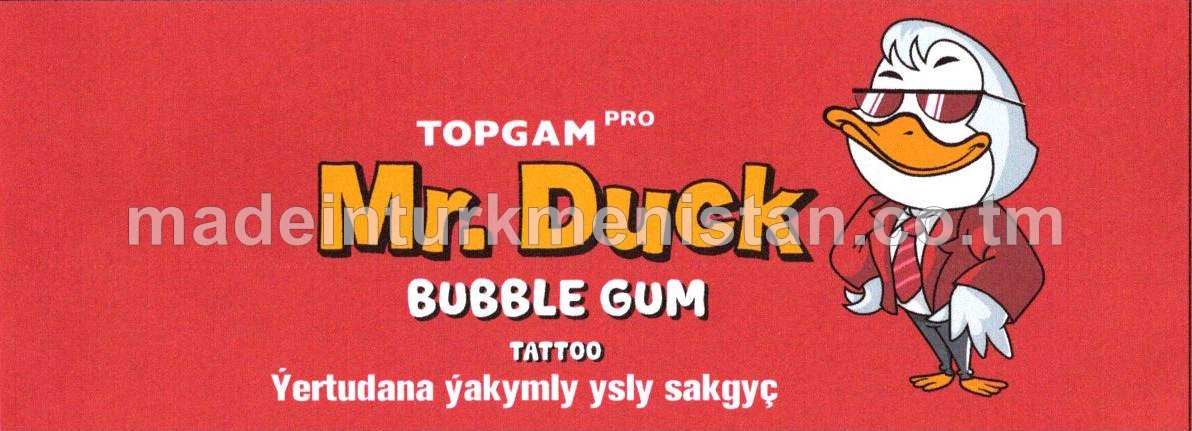 "Mr. Duck" ýertudana ýakymly ysly sakgyç (100sany)