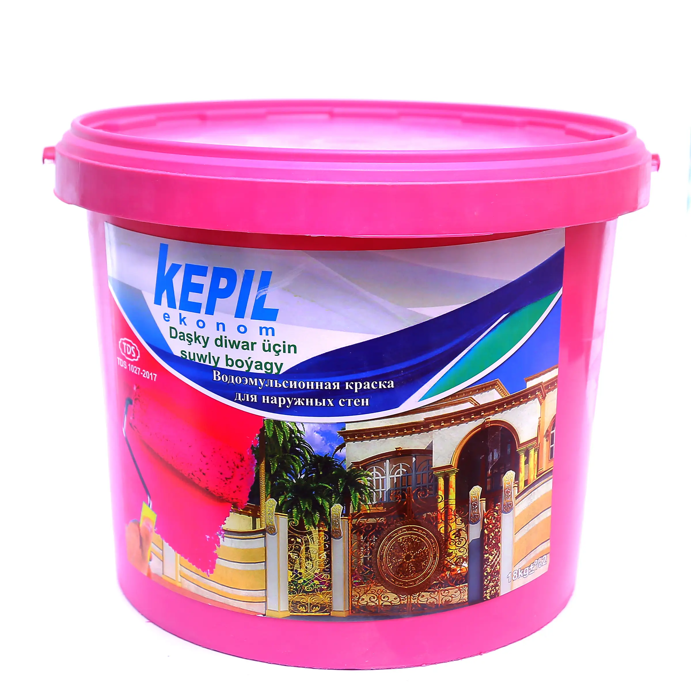 Daşky diwar üçin suwly boýagy Ekonom