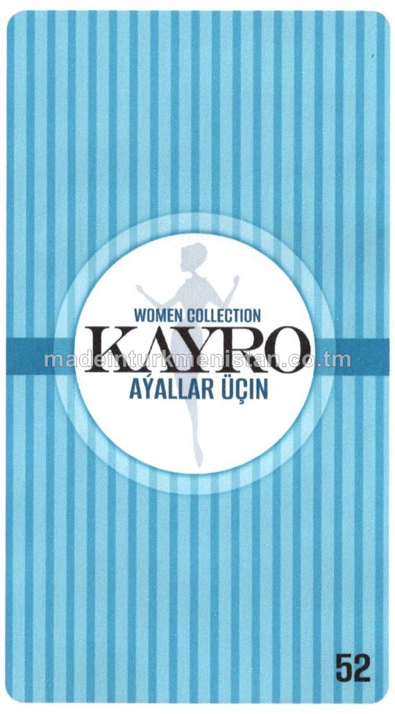 Aýallaryň trikotaž matadan trusysy. Modeli: T9000, artikul: 1, ölçegi: 52