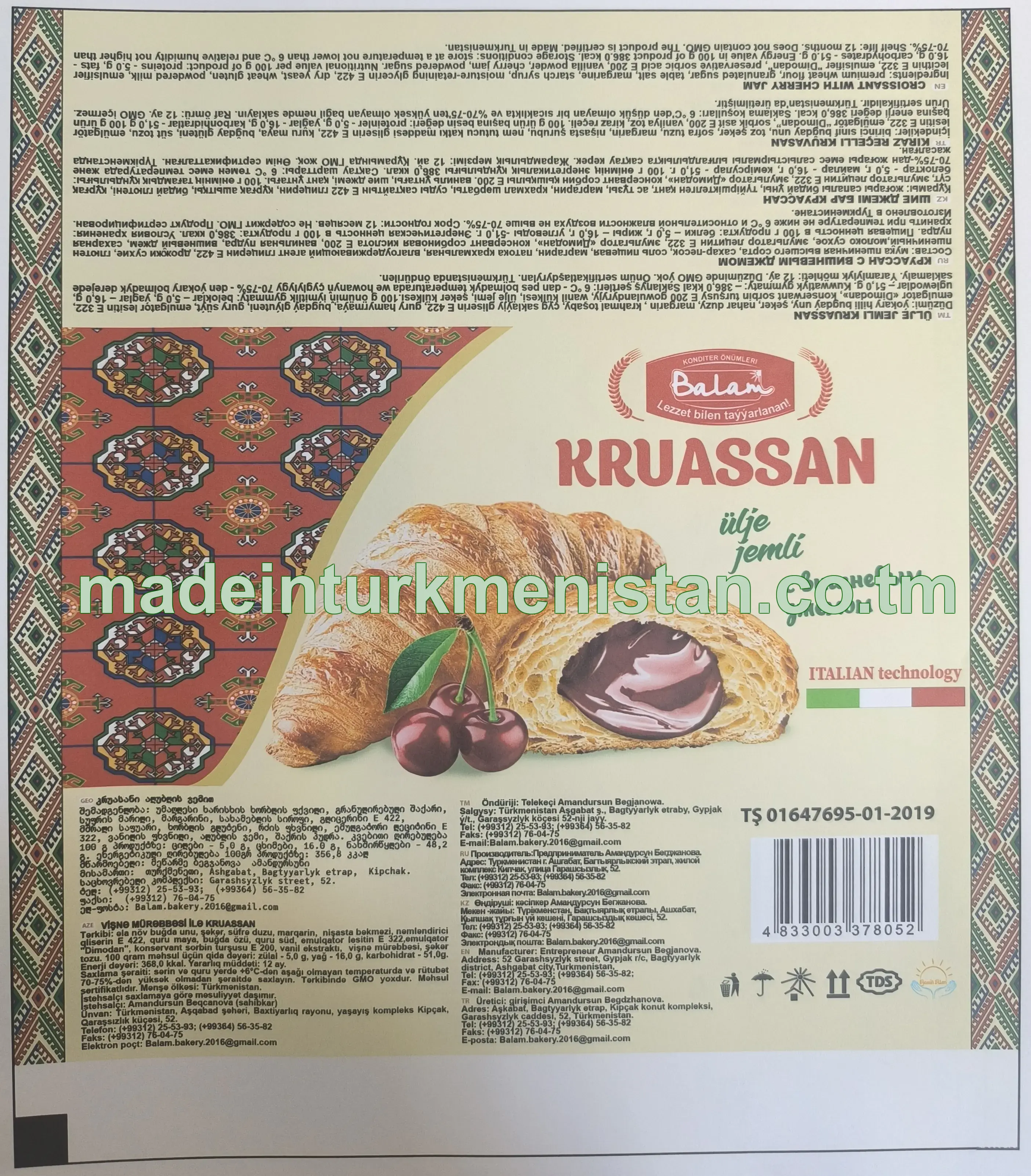 Ülje jemli kruassan