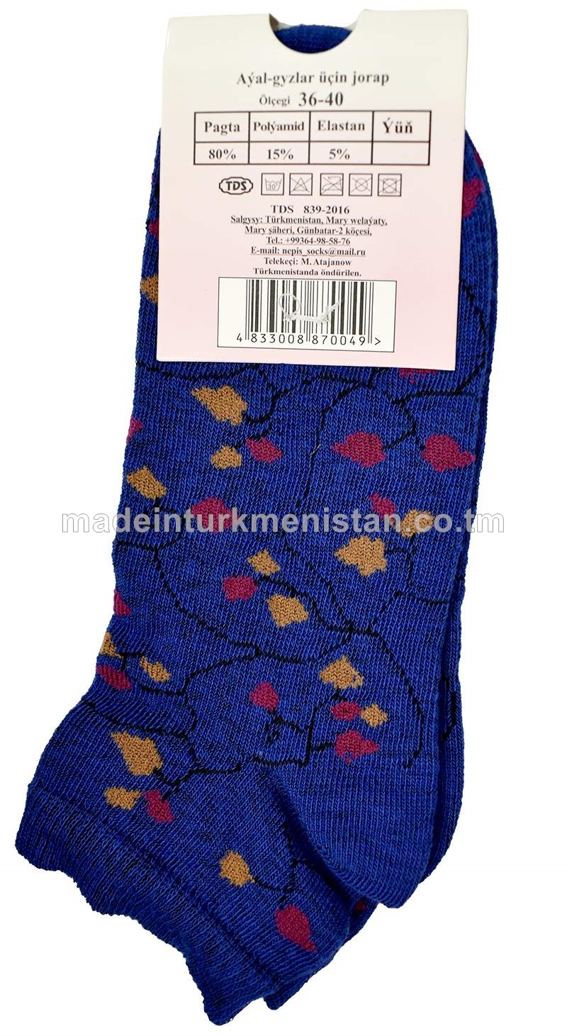 Aýal gyzlar üçin jorap. Ölçegi: 36-40