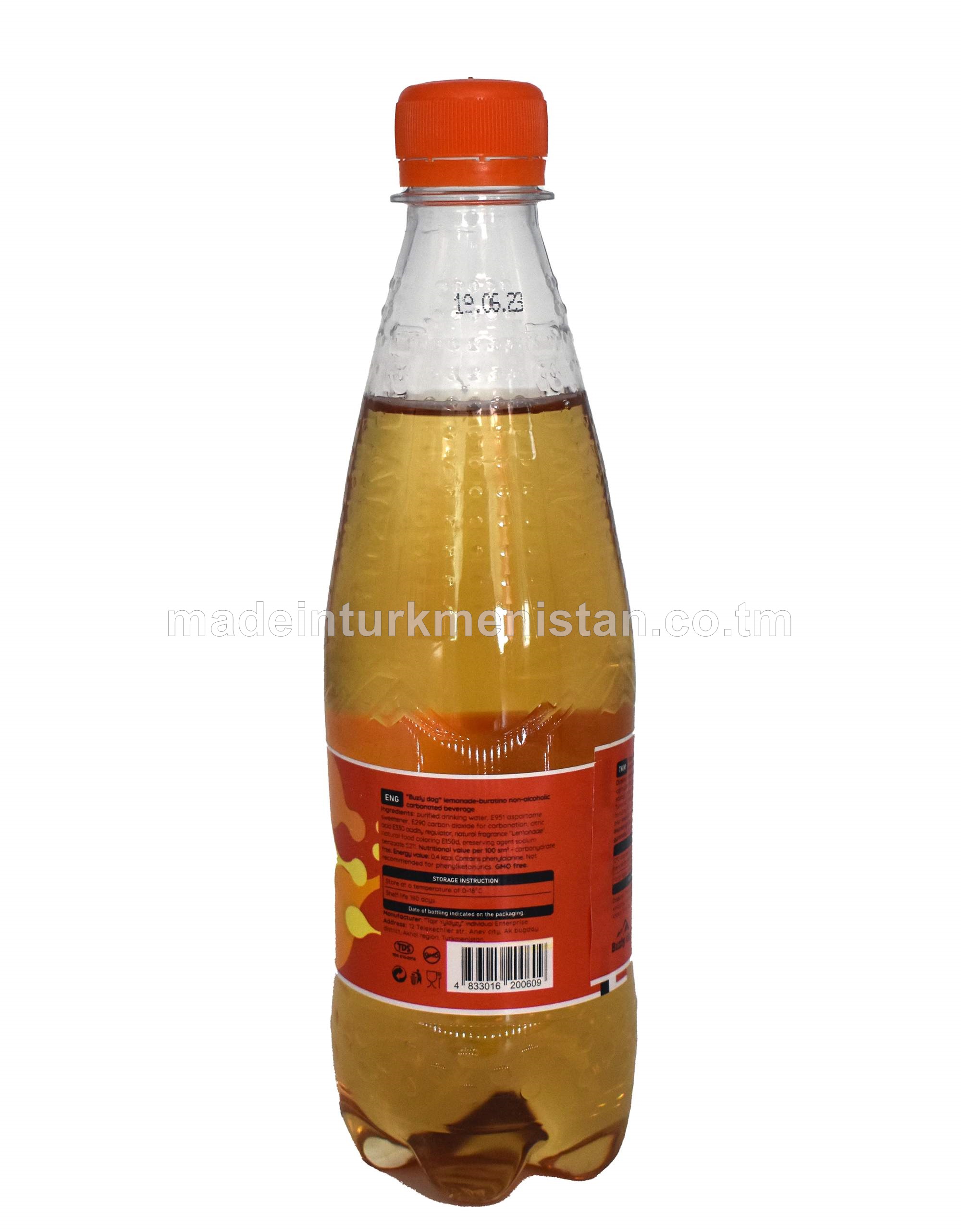 Limonad-buratino alkogolsyz gazlandyrylan içgi