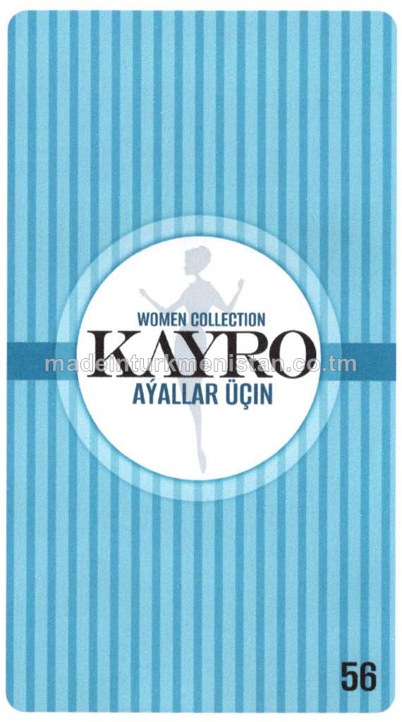 Aýallaryň trikotaž matadan trusysy. Modeli: T9000, artikul: 1, ölçegi: 56